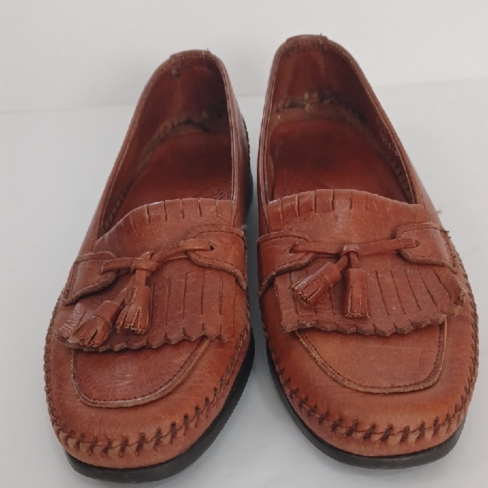 Dexter Women's Tan Leather Loafers